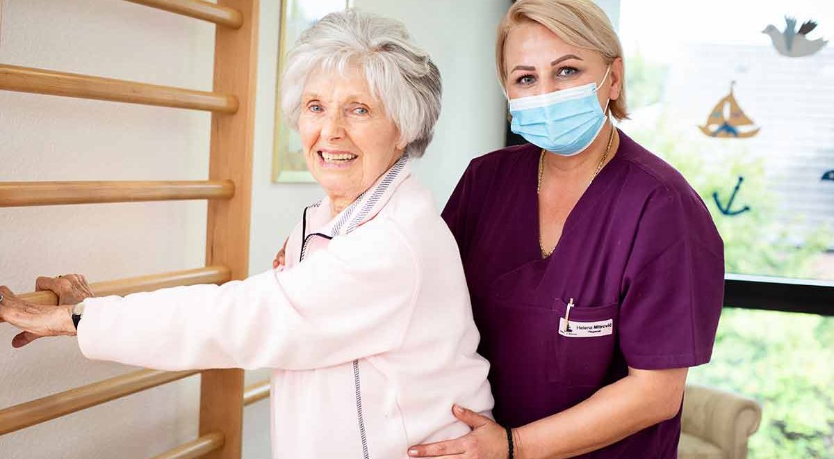 zugewandte Pflegefachkräfte im schönen Hamburger Westen