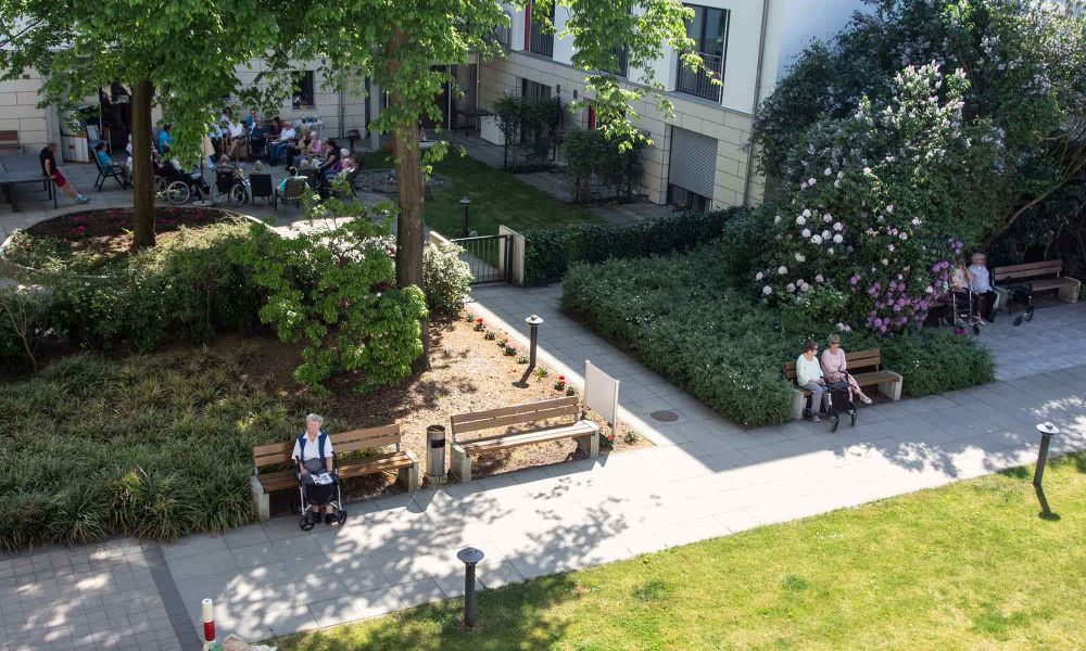 Garten - Senioren wohnen im Schilling-Stift