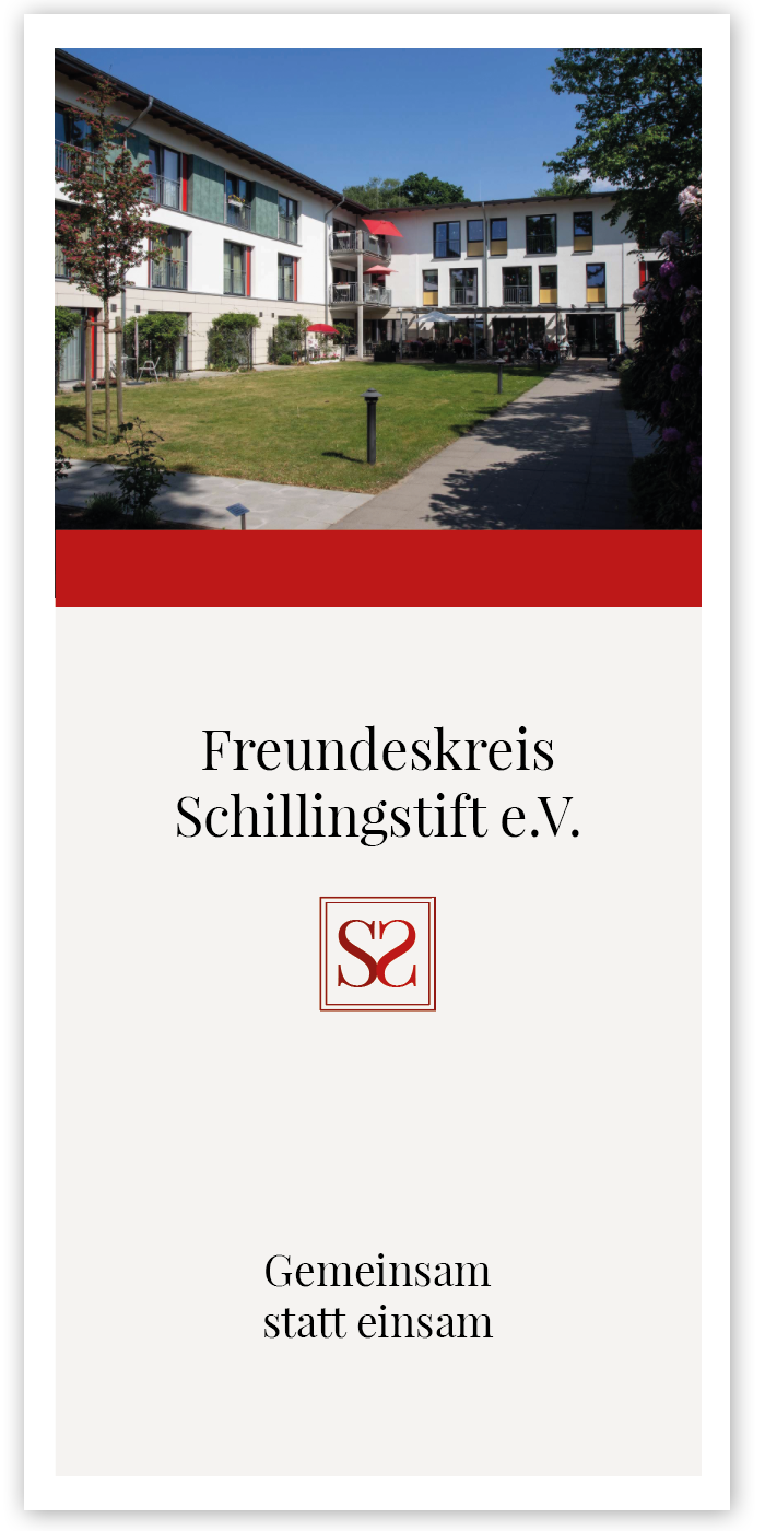 Folder des Freundeskreises Schillingstift e.V.